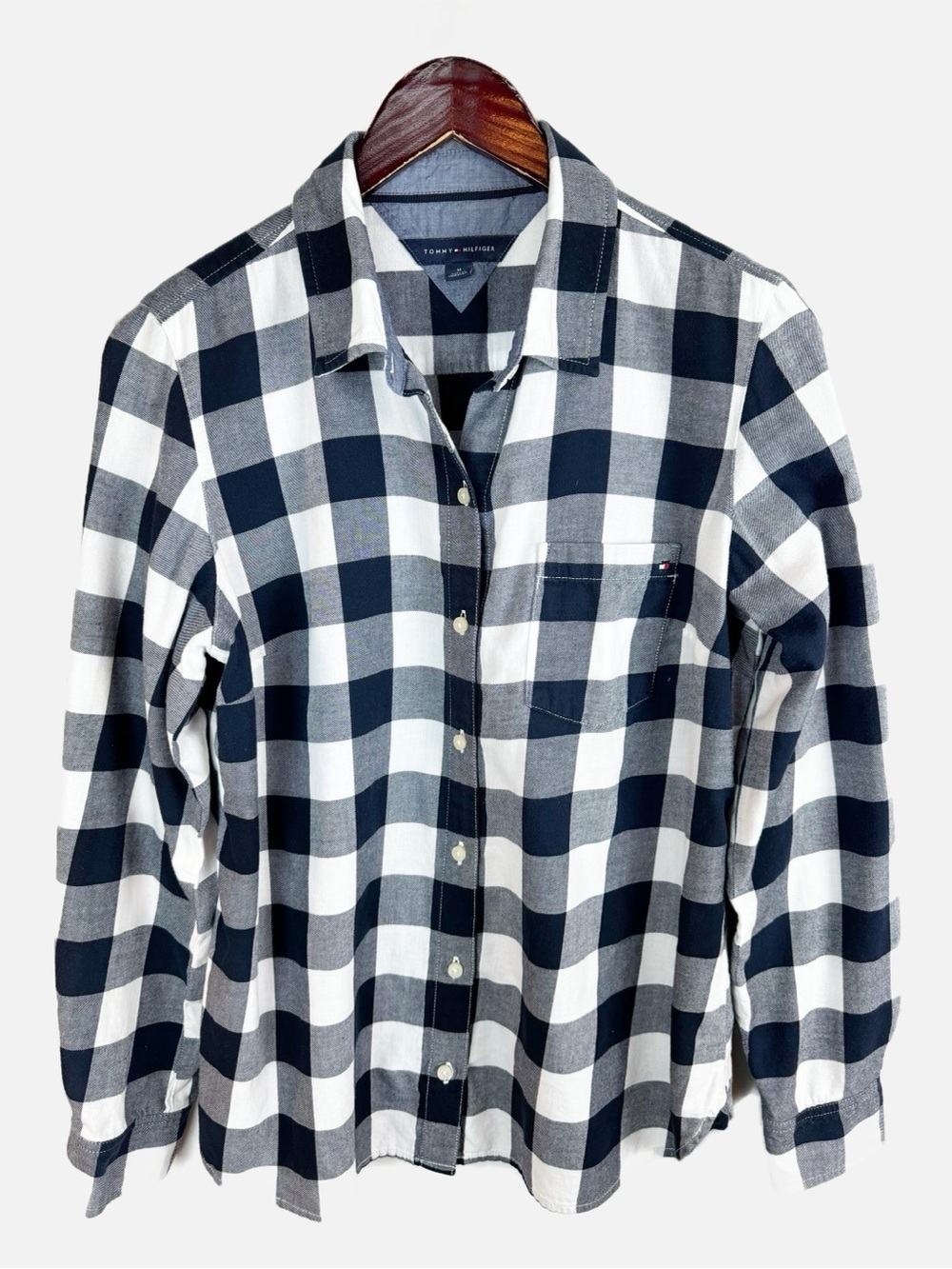 Tommy Hilfiger | Buffalo Check Button Down Shirt, M